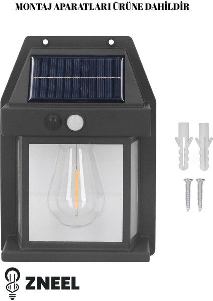 Solar Enerjili LED Duvar Lambası – Hareket Sensörlü, Güneş Enerjili Bahçe ve Dış Mekan Aydınlatma indirimleri