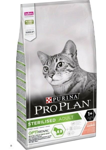 Proplan Sterilised Kısırlaştırılmış Somonlu Kedi Maması 10 kg