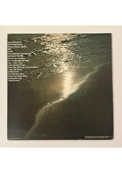 The Beach Boys – High Water - Dönem Baskı Plak fiyatları