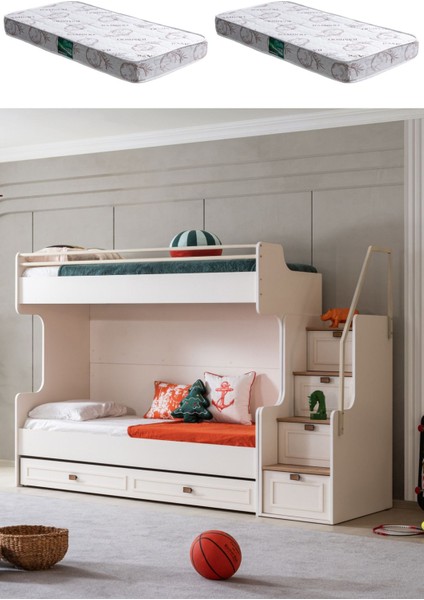 Ranza, Zenit Plus Yavrulu Beyaz Ranza + 2 Adet Comfort Yatak