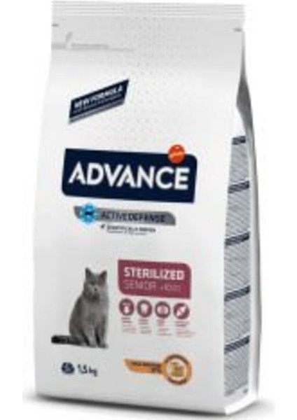 Senior +10 Sterilized Tavuklu 1,5 kg ( 1 Adet )