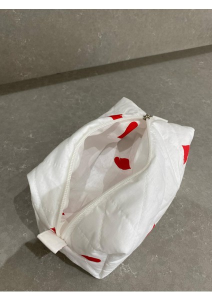 Kalp Model Çok Amaçlı Makyaj Çantası fiyatları