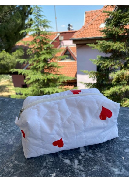 Kalp Model Çok Amaçlı Makyaj Çantası fırsatları