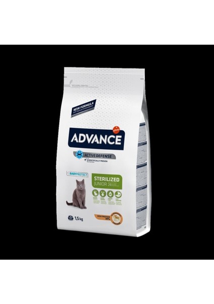 Cat Junior Sterilized 1,5kg Kısırlaştırılmış Yavru Kedi Maması fiyatları