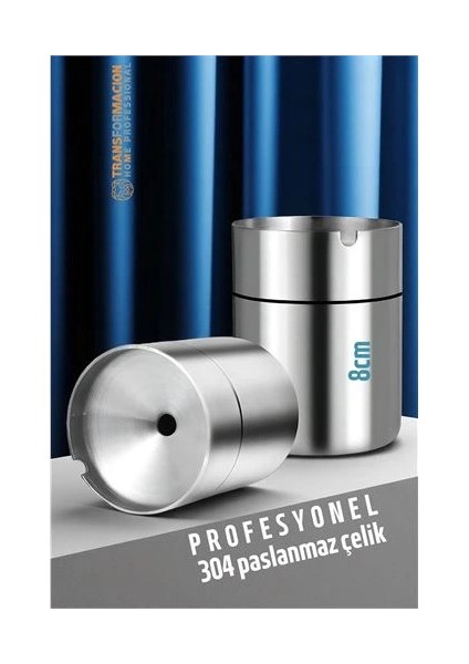 Duman Vermeyen At Sönsün Küllük - Çelik Metal Kül Tablası -Masaüstü Küllük fiyatları