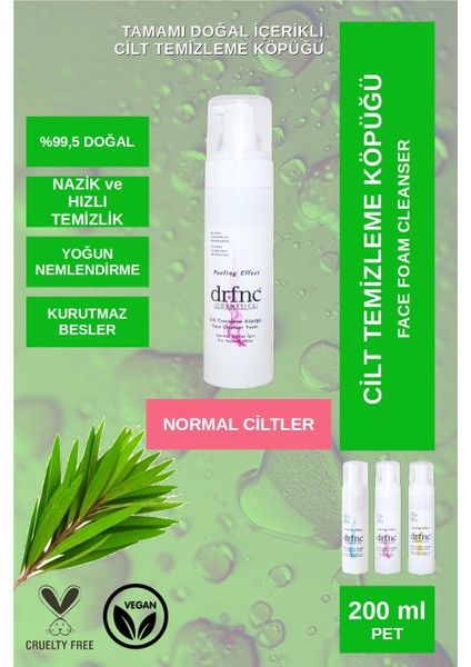 Cilt Temizleme Köpüğü (Normal Ciltler Için) 200 ml