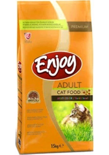 Multicolor Renkli Gurme Kedi Maması 15 kg