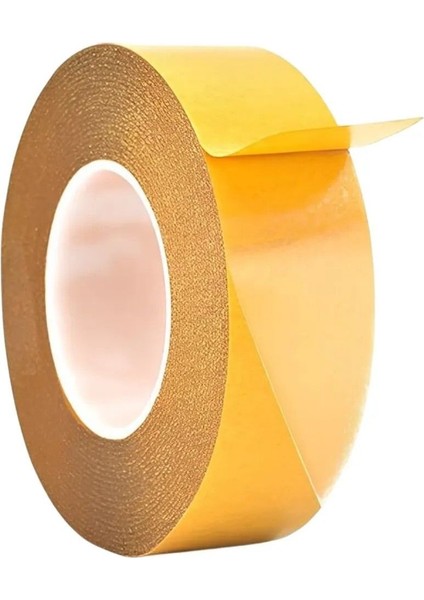 Çift Taraflı Filmi Film Şeffaf Bant Şerit Montaj Bandı 48 mm x 25 Metre Çok Amaçlı Güçlü 1 Adet. fiyatları