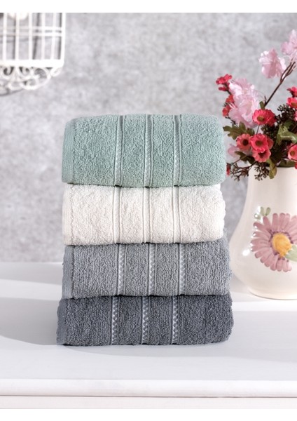 Pamuklu 4'lü El Yüz Havlu Seti Takımı Günlük Çeyizlik El Yüz Havlusu fiyatları