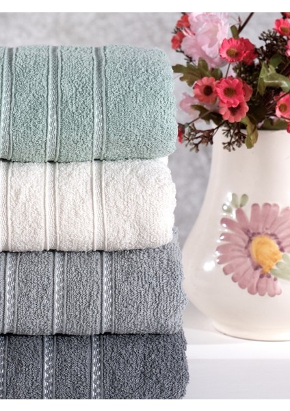 Pamuklu 4'lü El Yüz Havlu Seti Takımı Günlük Çeyizlik El Yüz Havlusu modelleri