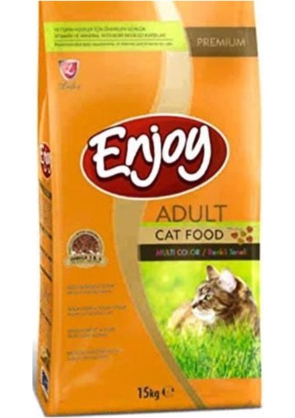 Multicolor Renkli Gurme Kedi Maması 15 kg