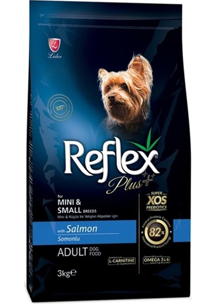 Mini ve Küçük Irk Somonlu Yetişkin Köpek Maması 3kg