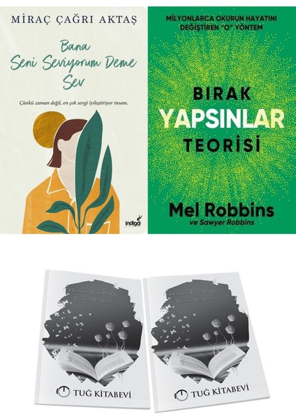 Bana Seni Seviyorum Deme Sev ve Bırak Yapsınlar Teorisi + Hediyeli