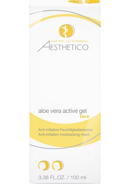 Aesthetıco Aloe Vera Active Gel, Hassas Ciltler Için Yatıştırıcı Jel Maske fiyatları