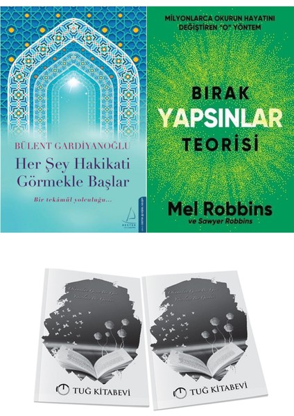 Her Şey Hakikati Görmekle Başlar ve Bırak Yapsınlar Teorisi + Hediyeli