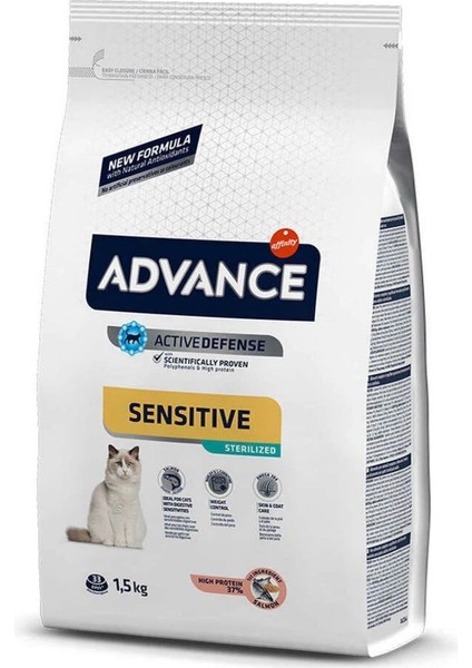 Patron Barney Advance Sterılızed Salmon Sensıtıve 1,5 kg Kedi Maması