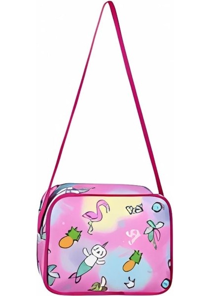Unicorn Desenli Pembe Ilkokul Sırt Çantası + Beslenme Çantası (2303) modelleri