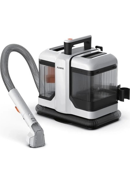 Auhma Koltuk ve Halı Yıkama Makinesi 2 Başlıklı Leke Çıkarıcı 450 Watt Beyaz