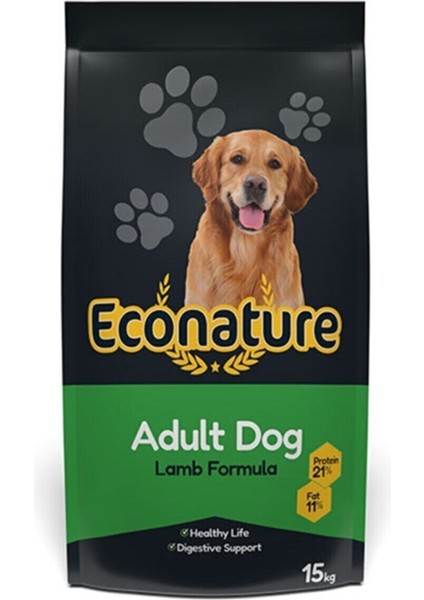 Kuzu Etli Yetişkin Köpek Maması 15 kg (Yeni Paket,yeni Ürün)