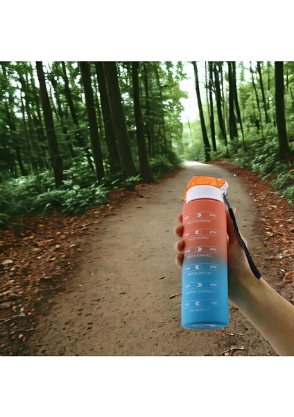 Spor Kamp Matarası 800 ml Bpa Içermez Çocuk Sporcu Su Şişesi Sızdırmaz Pipetsiz Suluk Yeşil Mor. modelleri