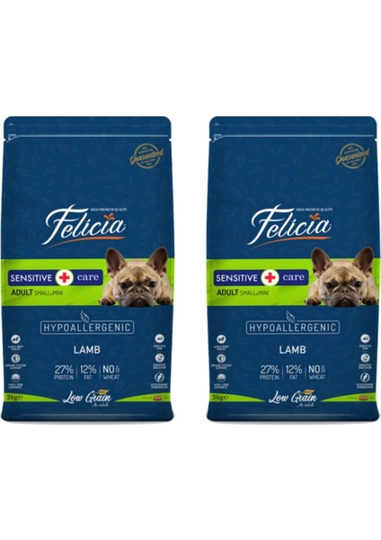 Small Mini Kuzu Etli Yetişkin Köpek Maması 3 kg + 3 kg Hediyeli