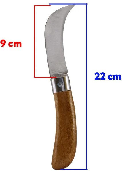 Aşı Bıçağı Eğri Uçlu Bağ Bıçağı Çakısı + Düz Uçlu Açı Bıçak + Aşı Bandı (3'lü Set). indirimleri