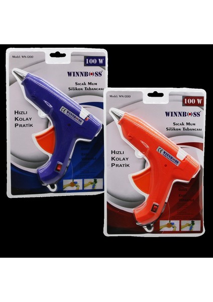 100W Anahtarlı Sıcak Silikon Tabancası (5047)