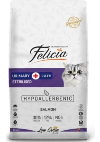 Kısırlaştırılmış Somonlu Hypoallergenic Kedi Maması 2 kg