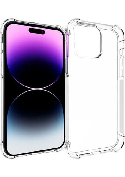 iPhone 15 Pro Max Arka Kapak Şeffaf Tpu Telefon Kılıfı (Yurt Dışından)