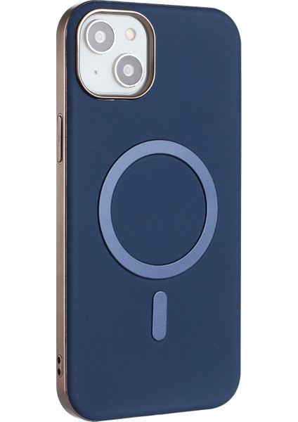 iPhone 15 Elektroliz Kaplama Pu + Tpu Telefon Arka Kapağı Magsafe ile Uyumlu (Yurt Dışından) fiyatları
