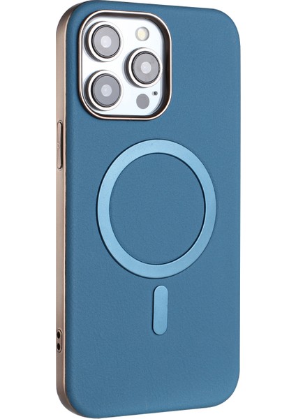 iPhone 15 Pro Elektroliz Kaplama Pu + Tpu Telefon Arka Kapağı Magsafe ile Uyumlu (Yurt Dışından) fiyatları