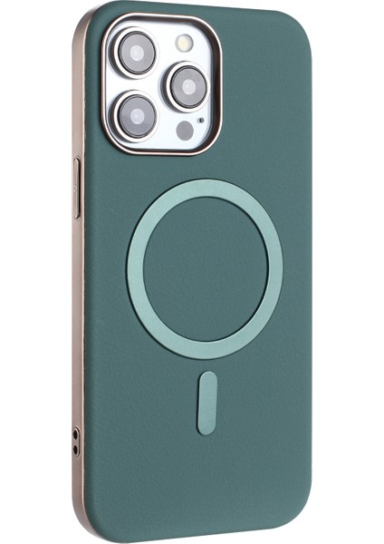 iPhone 15 Pro Elektroliz Kaplama Pu + Tpu Telefon Arka Kapağı Magsafe ile Uyumlu (Yurt Dışından) fiyatları