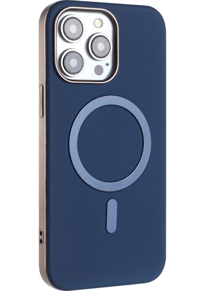 iPhone 15 Pro Elektroliz Kaplama Pu + Tpu Telefon Arka Kapağı Magsafe ile Uyumlu (Yurt Dışından) fiyatları