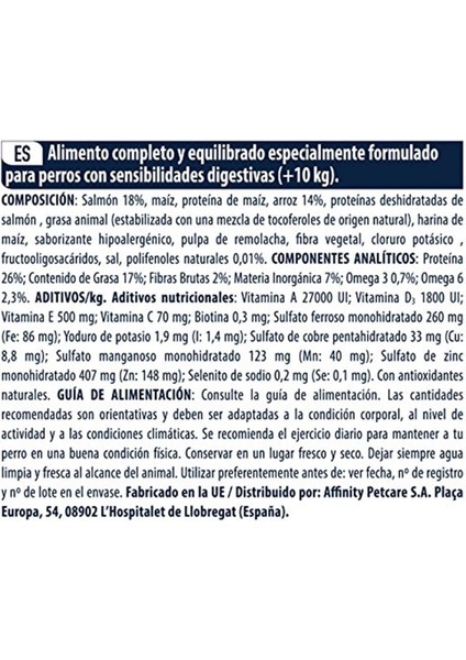 Somon ve Pirinçli Hassas Yetişkin Köpek Maması, 12 kg indirimleri