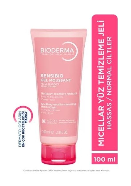 Sensibio Foaming Gel Moussant 100 ml fiyatları