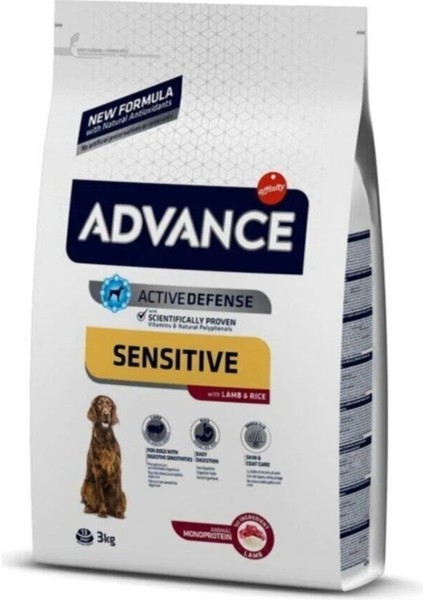 Patron Barney Advance Dog Sensıtıve 3 kg Köpek Maması