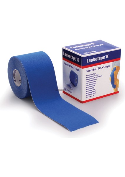 K 5cm x 5m Bsn Kinesiotape Mavi