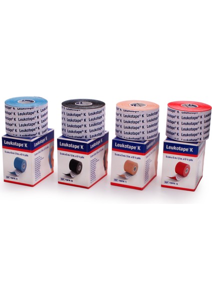 K 5cm x 5m Bsn Kinesiotape Mavi modelleri