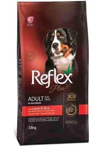 Plus Orta ve Büyük Irk Kuzu Etli Yetişkin Köpek Maması 18 kg - RFX-204 - Petshopundan