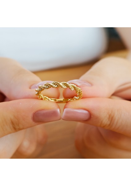 Altın Burgu Zincir Model Yüzük modelleri