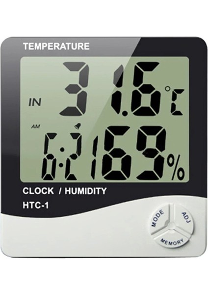 Masaüstü Dijital Termometre Nem Ölçer Higrometre (5047) modelleri