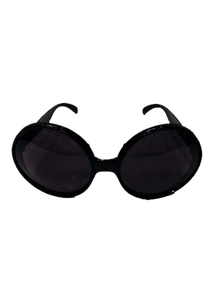 80 Li Yıllar Siyah Renk Nostalji Yeşilçam Parti Gözlüğü (5047)