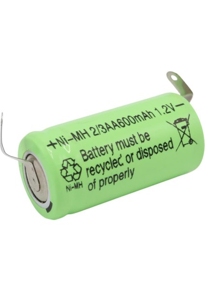 Powermaster 1.2 Volt 600 Mah Ni-Mh 2-3AA Şarjlı Puntalı Lityum Pil PM-17934 fiyatları