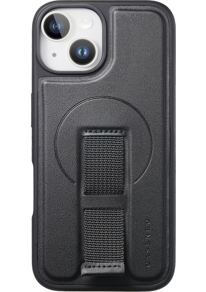 iPhone 15 Manyetik Kılıf Bileklik Pu Deri + Pc Darbeye Dayanıklı Telefon Kılıfı (Yurt Dışından) fiyatları