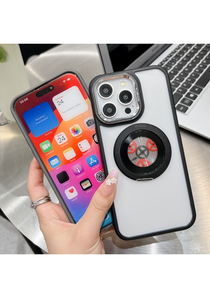 iPhone 15 Pro Manyetik Kılıf Tpu + Akrilik Destekli Telefon Arka Kapağı (Yurt Dışından) fiyatları