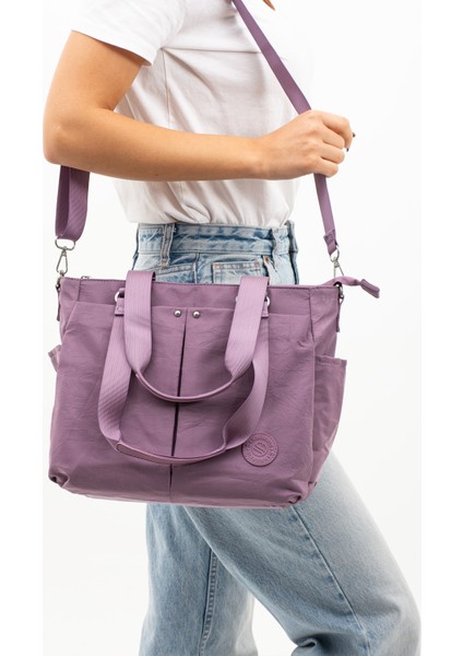 Kadın Çok Gözlü Kullanışlı Suya Dayanıklı El ve Omuz Çantası modelleri