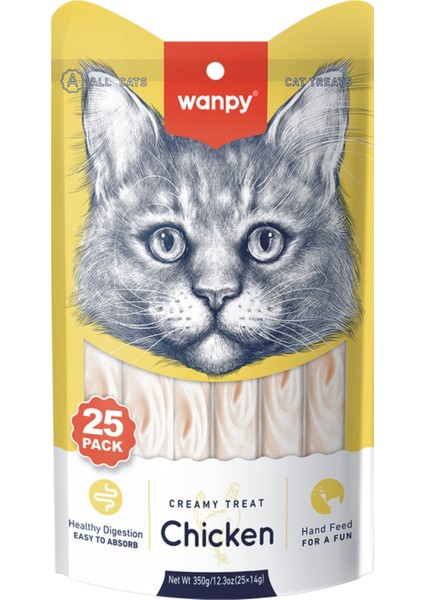 Kedi Ödül Tavuklu Sıvı Kedi Ödül Maması 14 Gram x 25 Adet