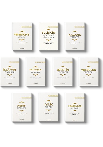 Imam Gazâli Ihya Günlük Hayat 10 Kitap-Ahlak,evlilik,yemek Içmek,kazanç Yolları,yolculuk,iyilik