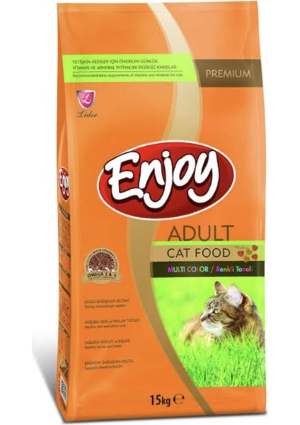 Multi Colour Yetişkin Kedi Maması 15 kg