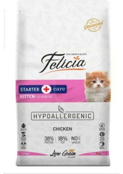 Kitten Tavuk ve Hamsili Yavru Kedi Maması 12 kg